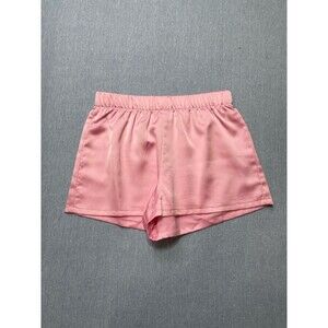 Show Me Your Mumu Glam Time Shorts in Light Pink Luxe Satin Size XXS